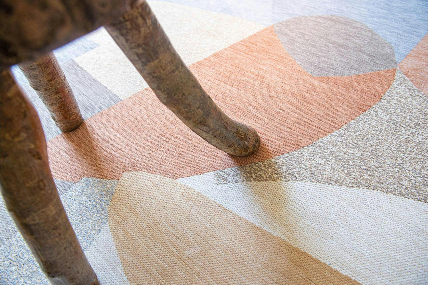 Louis De Poortere | Shapes Secret Eco Rug | Multicolour | 100 x 140 cm-3