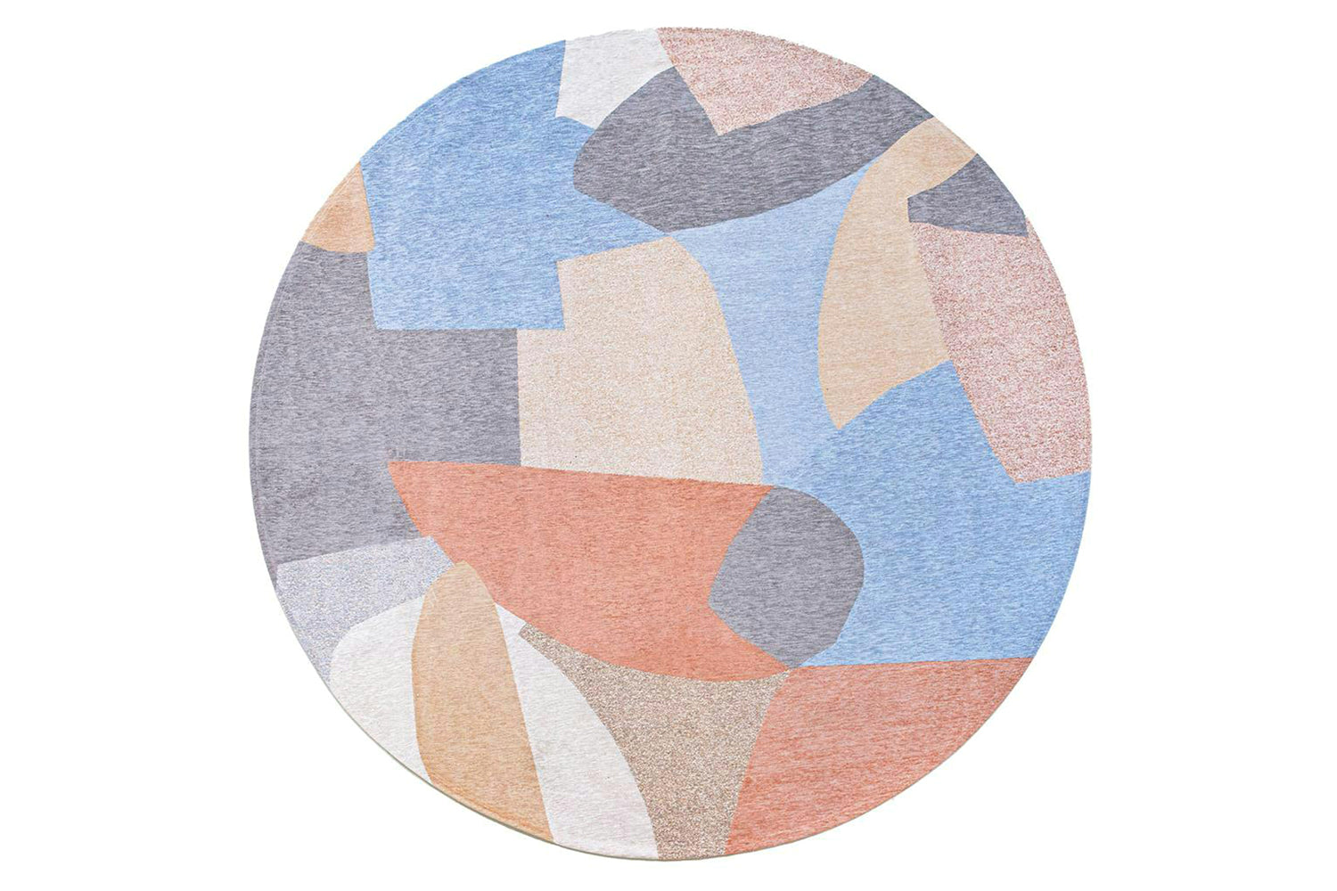 Louis De Poortere | Shapes Secret Eco Round Rug | Multicolour | 240 x 240 cm