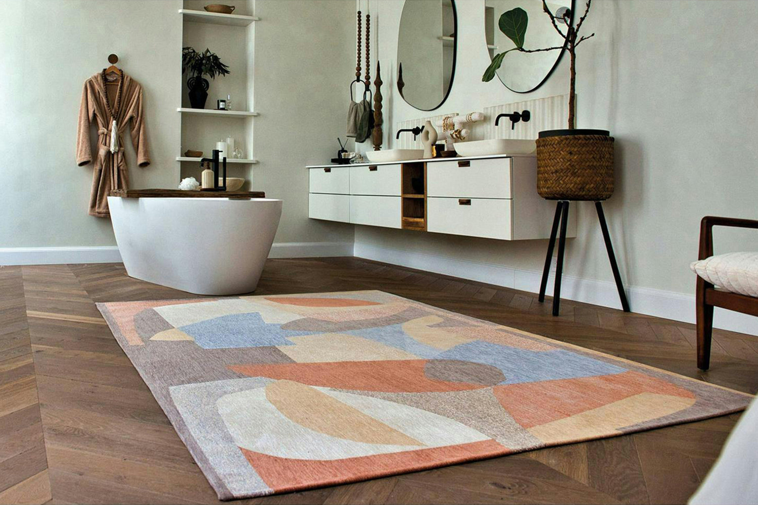 Louis De Poortere | Shapes Secret Eco Rug | Multicolour | 240 x 340 cm-2