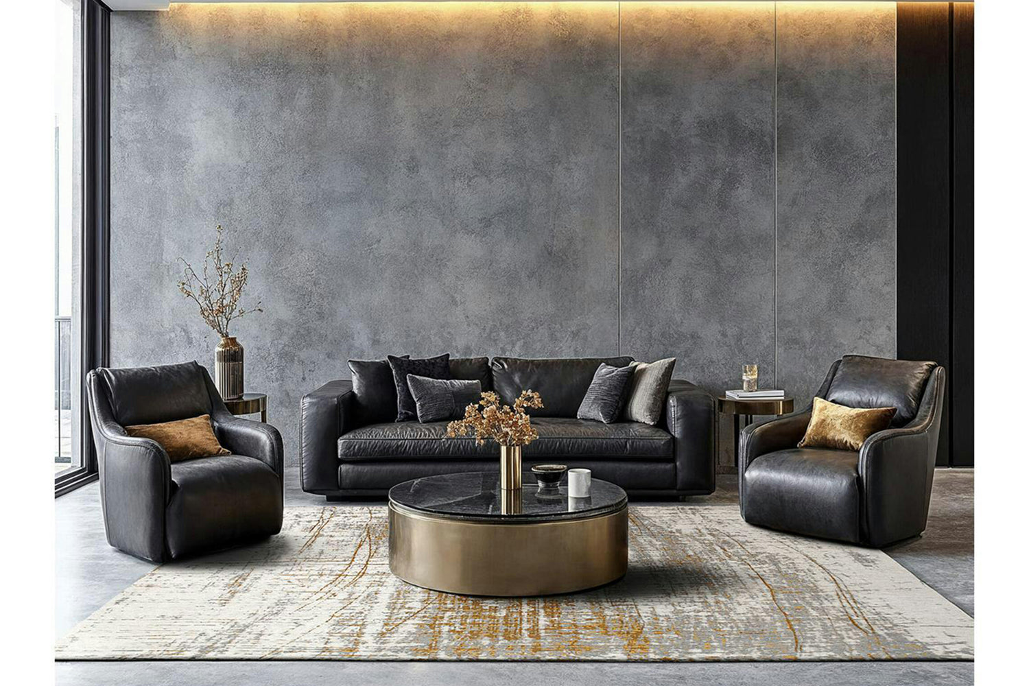 Louis De Poortere | Griff Eco Rug | Yellow | 80 x 150 cm-2