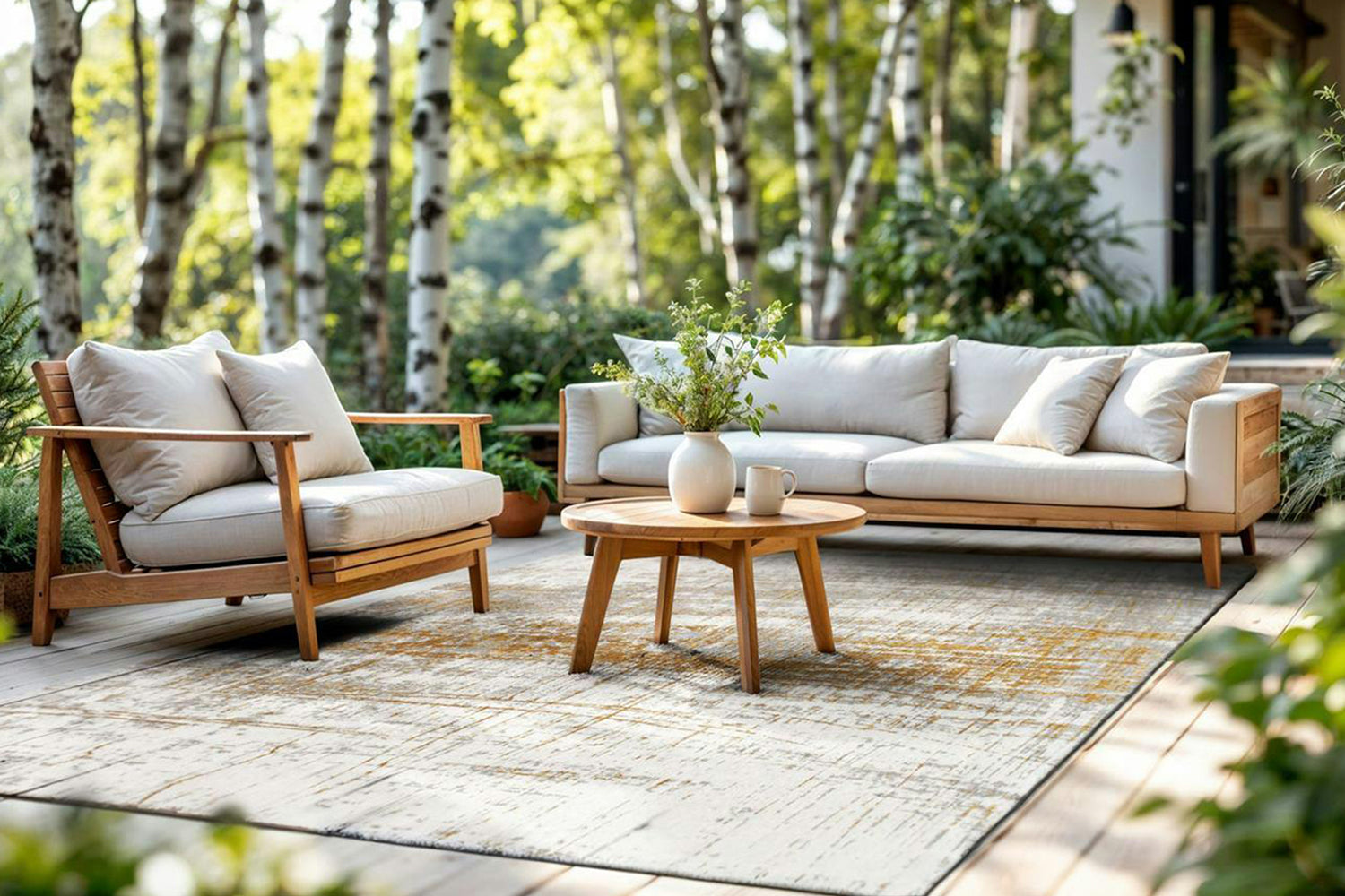 Louis De Poortere | Griff Eco Rug | Yellow | 280 x 390 cm-3