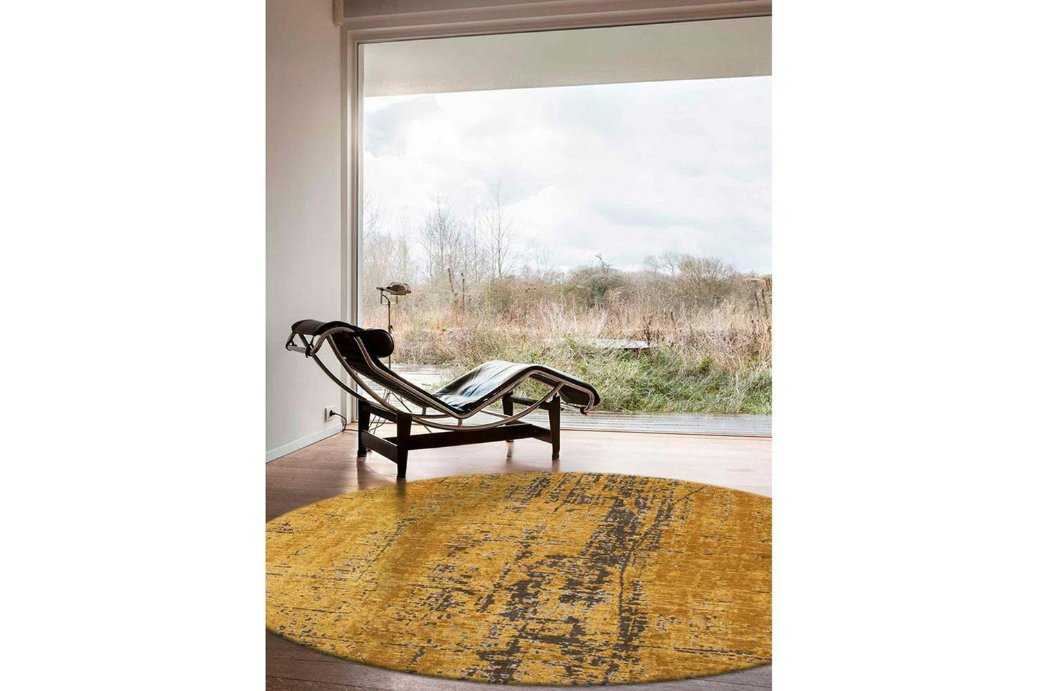 Louis De Poortere | Griff Eco Rug | Yellow | 170 x 240 cm-3