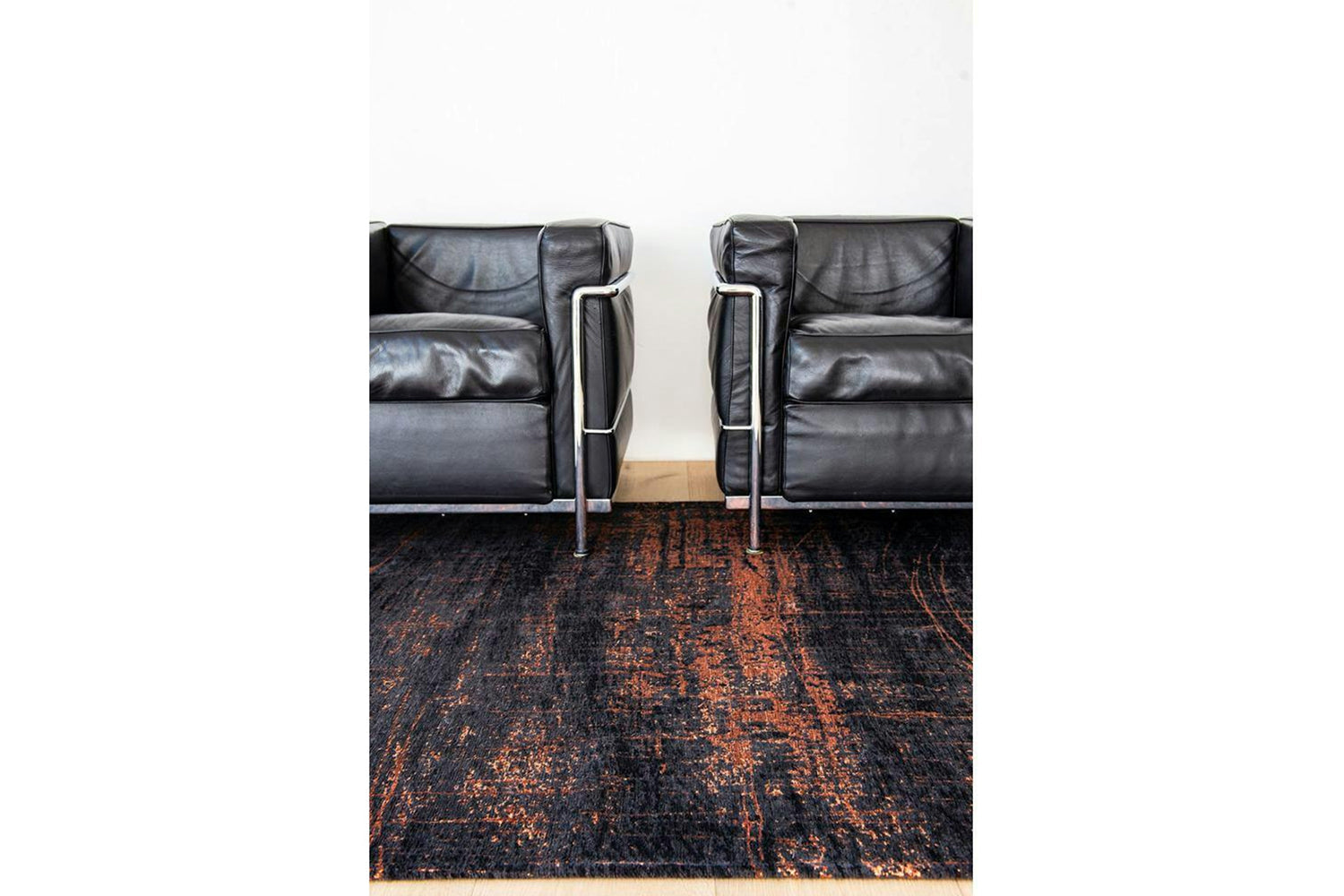 Louis De Poortere | Griff Eco Rug | Black/Brown | 140 x 200 cm-3