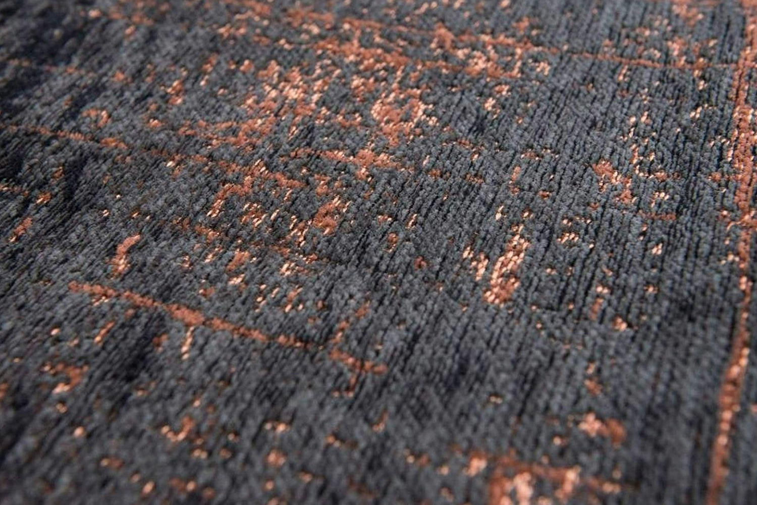 Louis De Poortere | Griff Eco Rug | Black/Brown | 140 x 200 cm-6