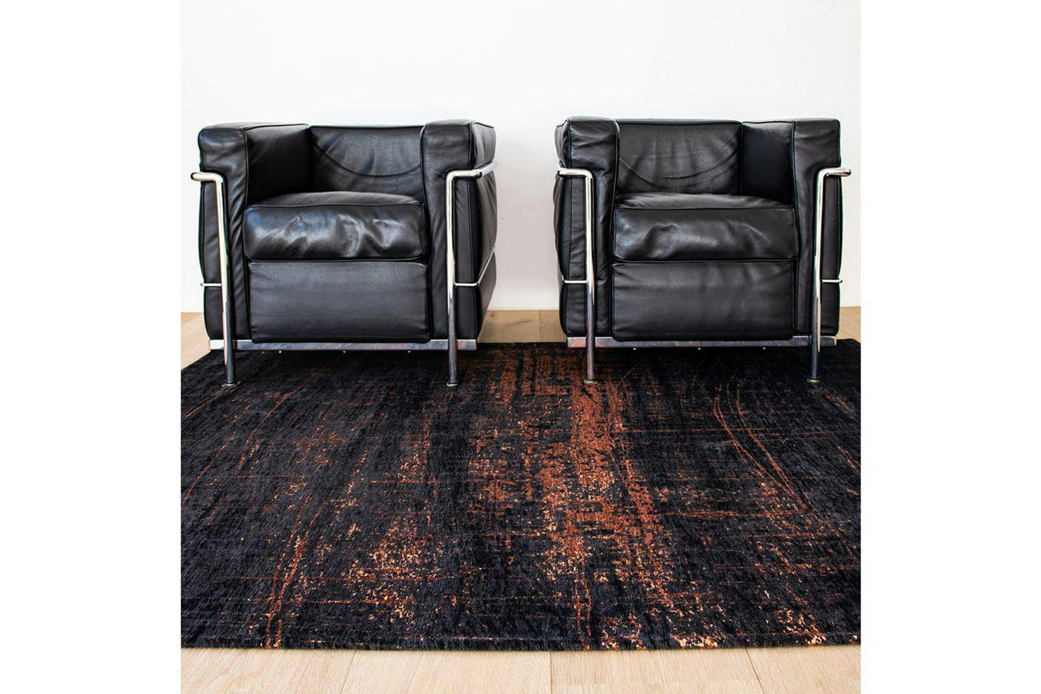 Louis De Poortere | Griff Eco Rug | Black/Brown | 170 x 240 cm-4