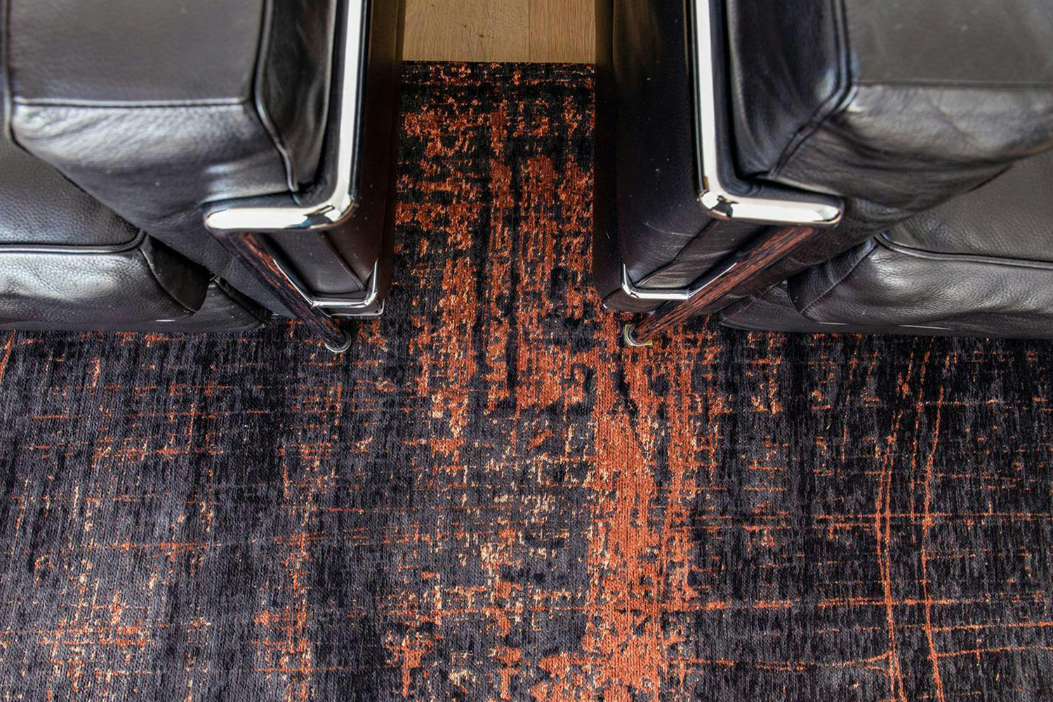 Louis De Poortere | Griff Eco Rug | Black/Brown | 240 x 340 cm-5