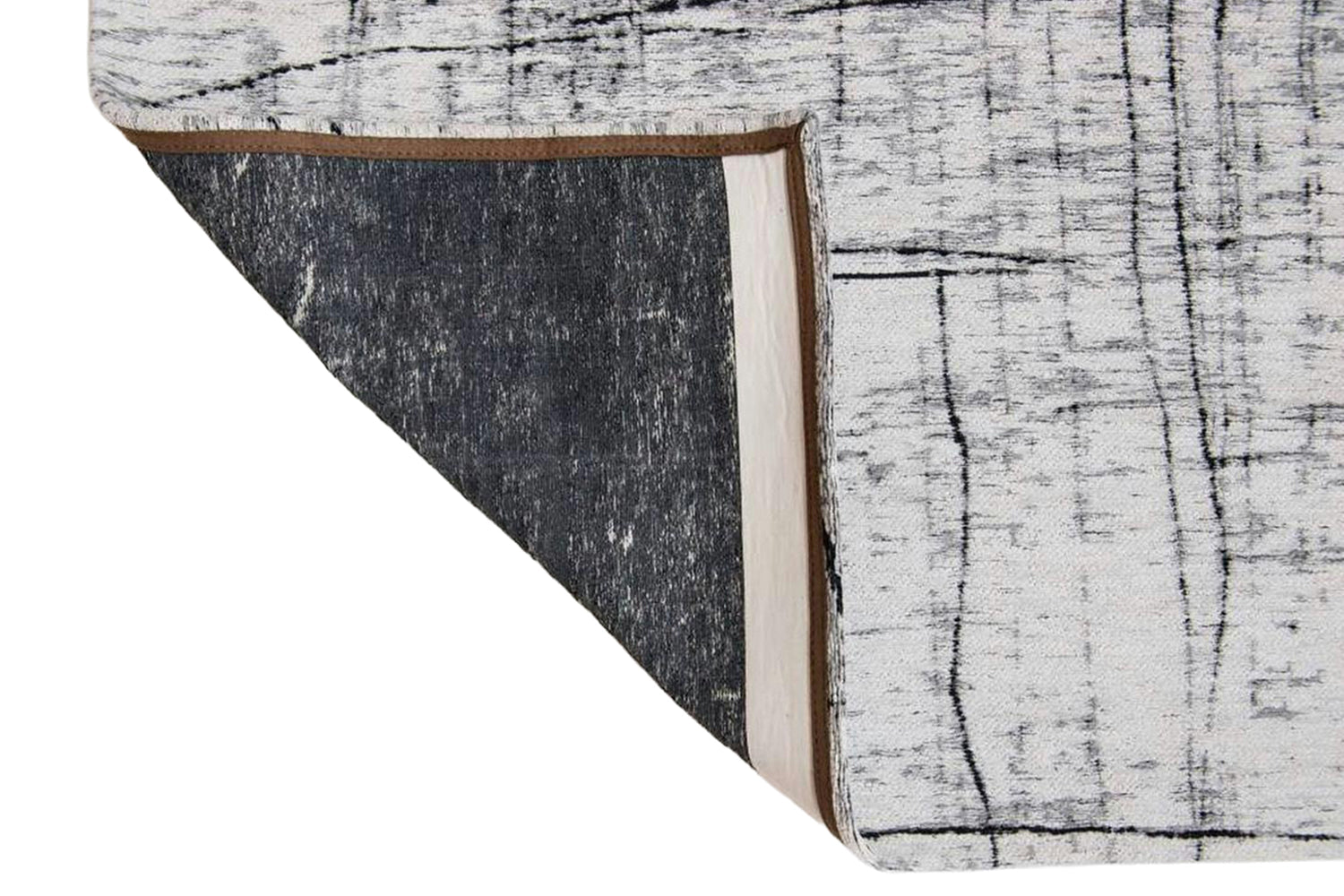 Louis De Poortere | Griff Eco Rug | Black/Grey | 80 x 150 cm-5