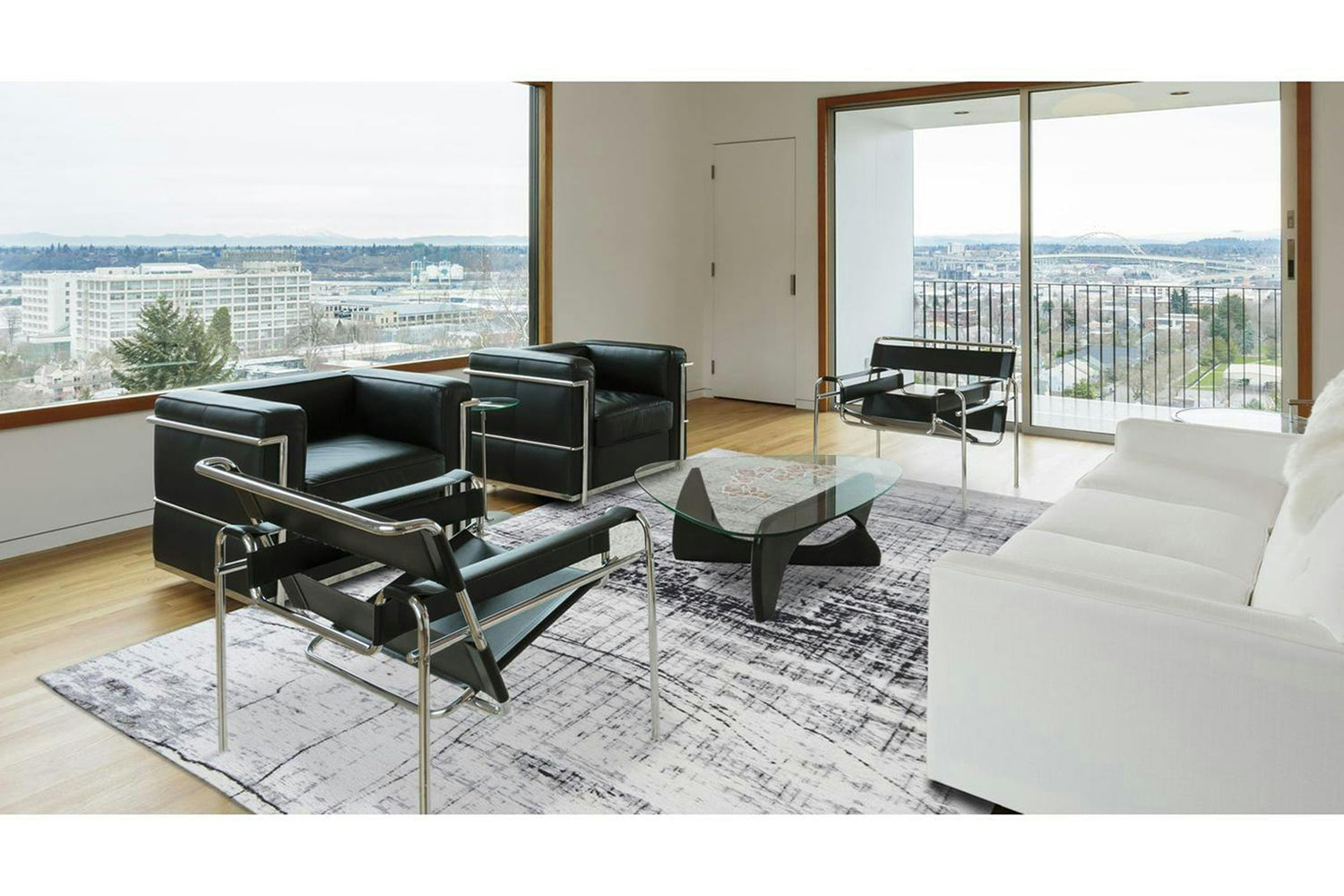 Louis De Poortere | Griff Eco Rug | Black/Grey | 240 x 340 cm-2