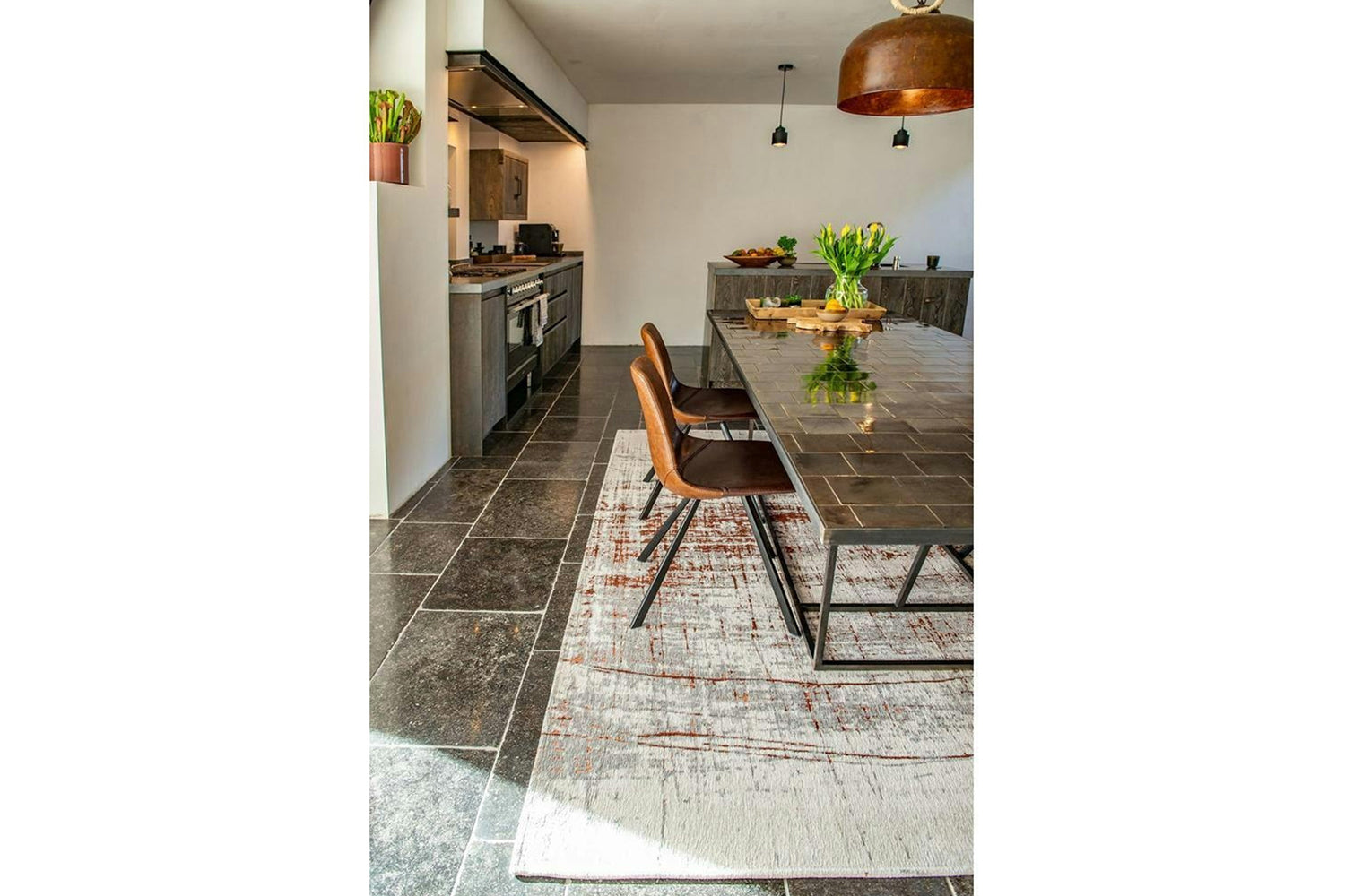 Louis De Poortere | Griff Eco Rug | Brown | 280 x 390 cm-3