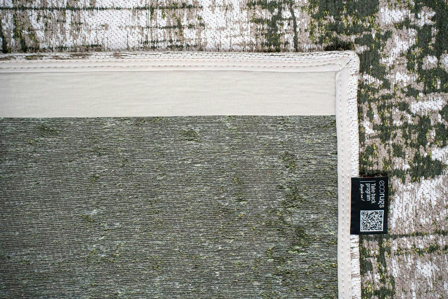 Louis De Poortere | Griff Eco Rug | Green | 80 x 150 cm-6