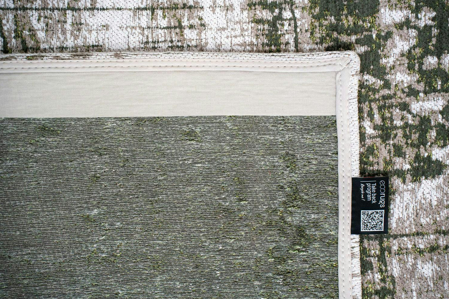 Louis De Poortere | Griff Eco Rug | Green | 140 x 200 cm-6
