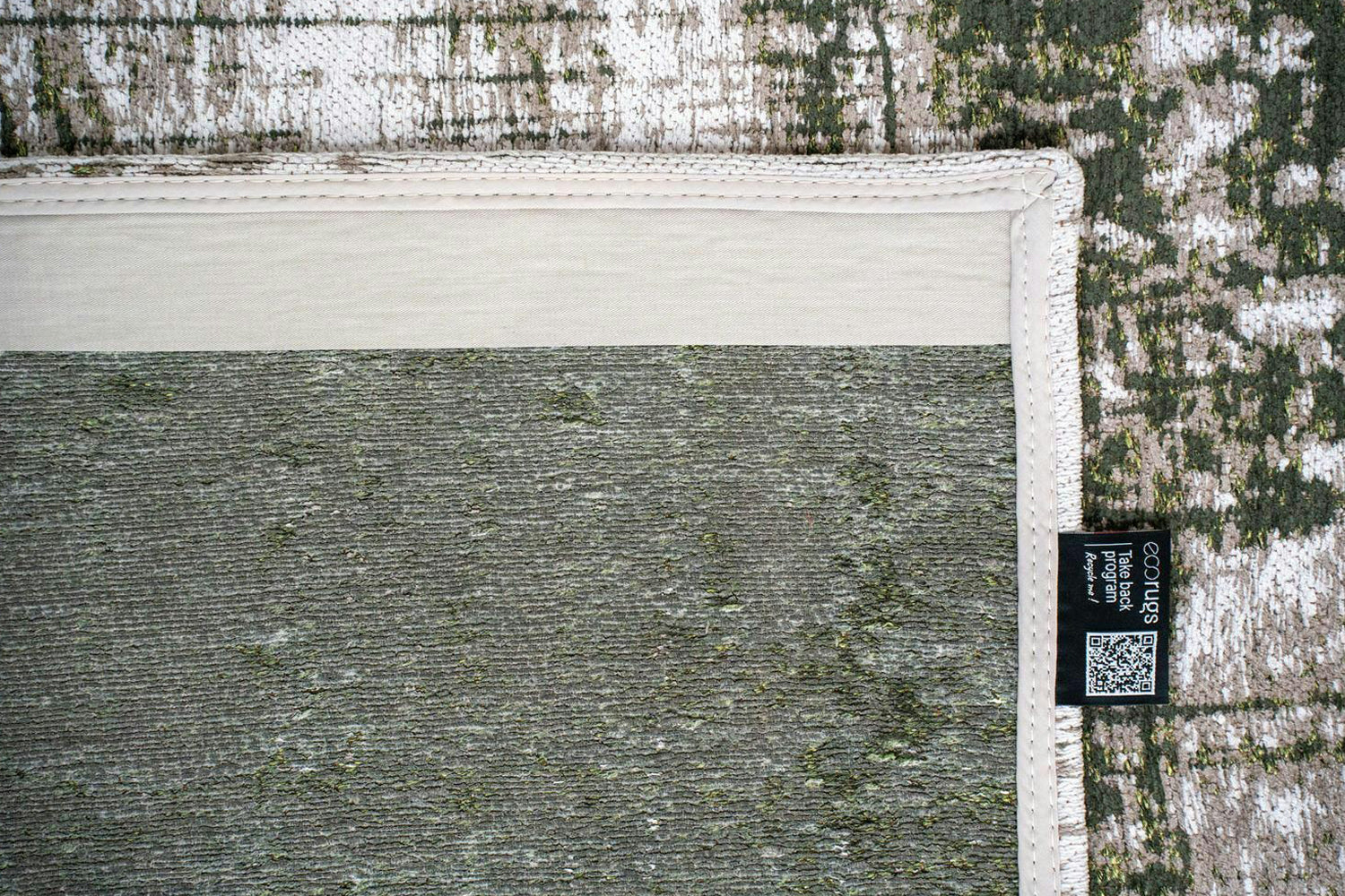 Louis De Poortere | Griff Eco Rug | Green | 170 x 240 cm-6