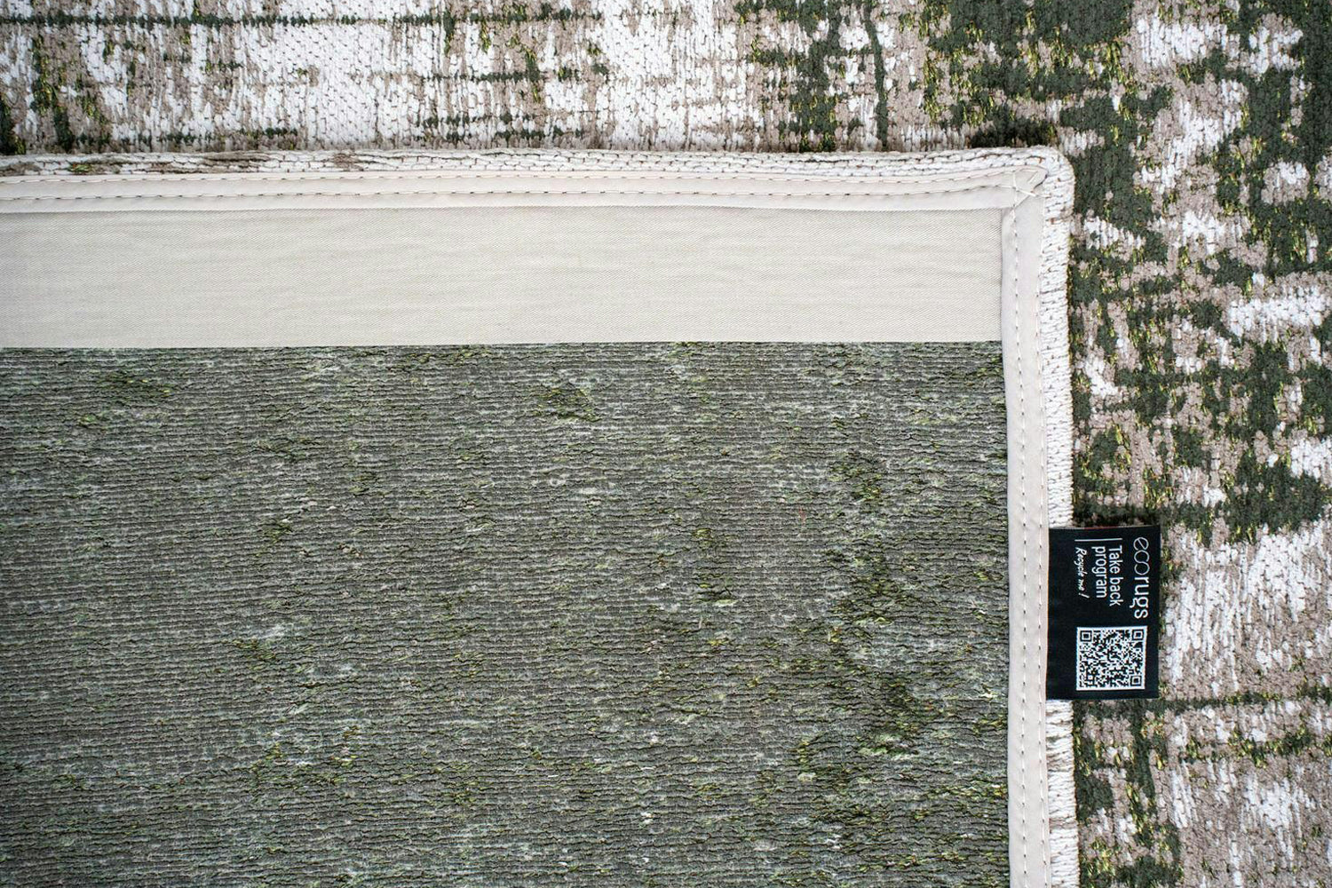 Louis De Poortere | Griff Eco Rug | Green | 200 x 280 cm-6