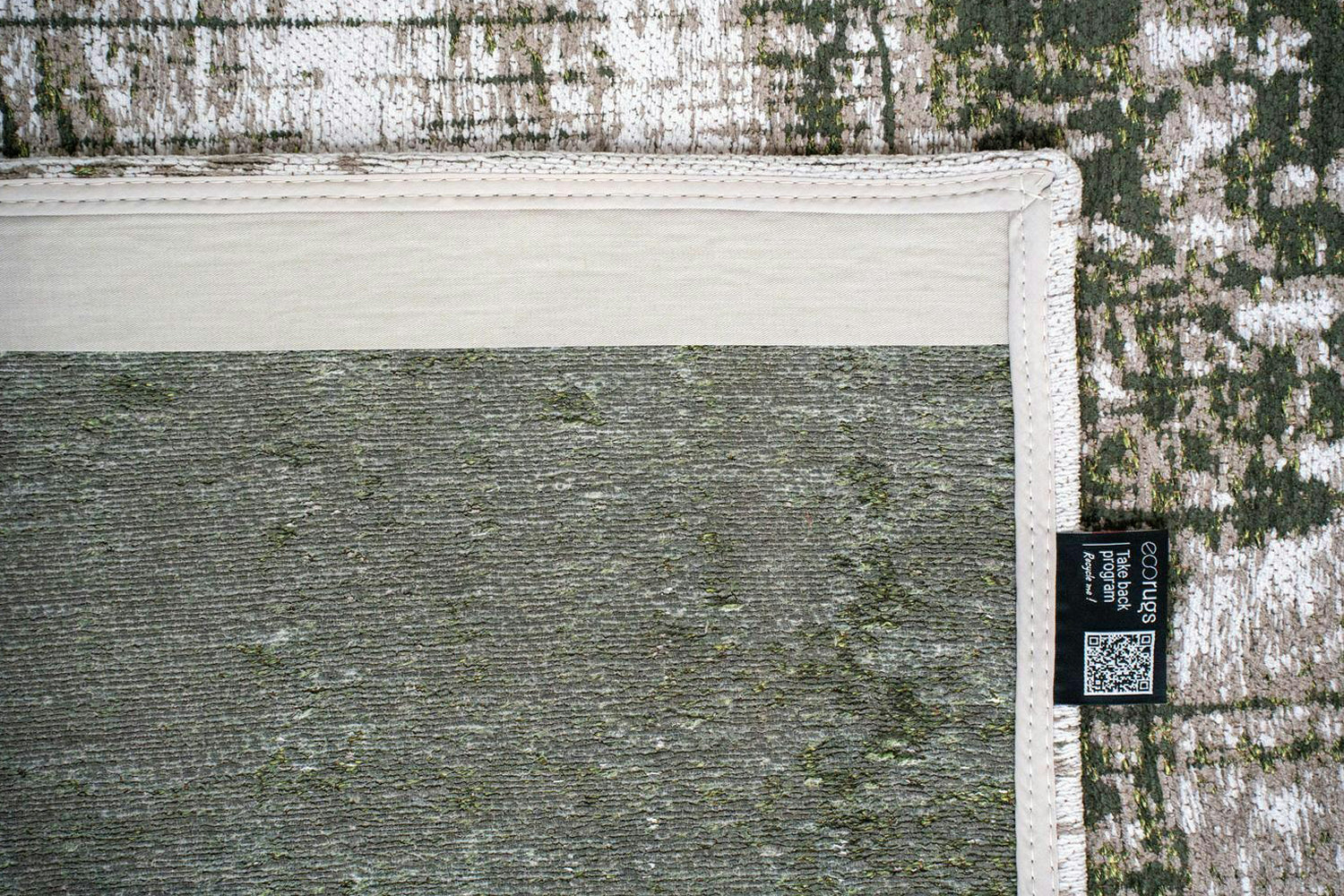 Louis De Poortere | Griff Eco Rug | Green | 240 x 340 cm-6