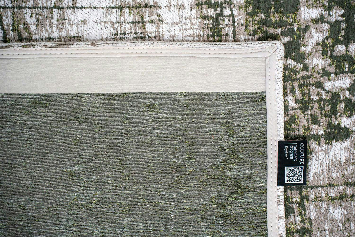 Louis De Poortere | Griff Eco Rug | Green | 280 x 390 cm-6