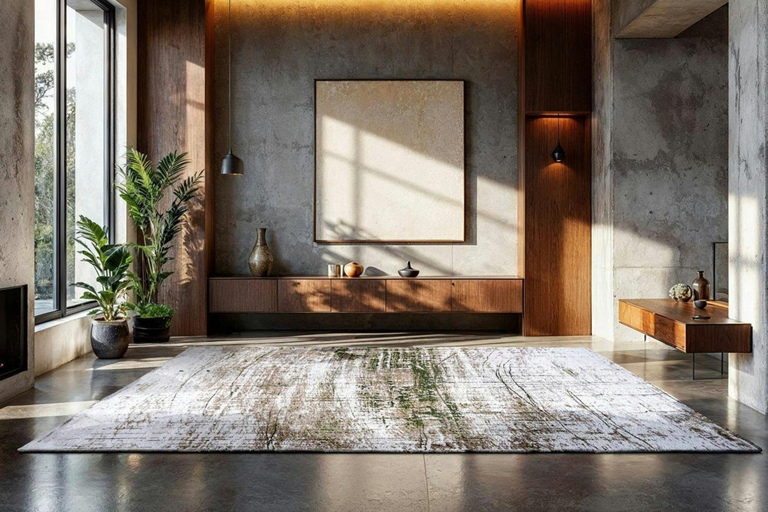 Louis De Poortere | Griff Eco Rug | Green | 280 x 390 cm-2