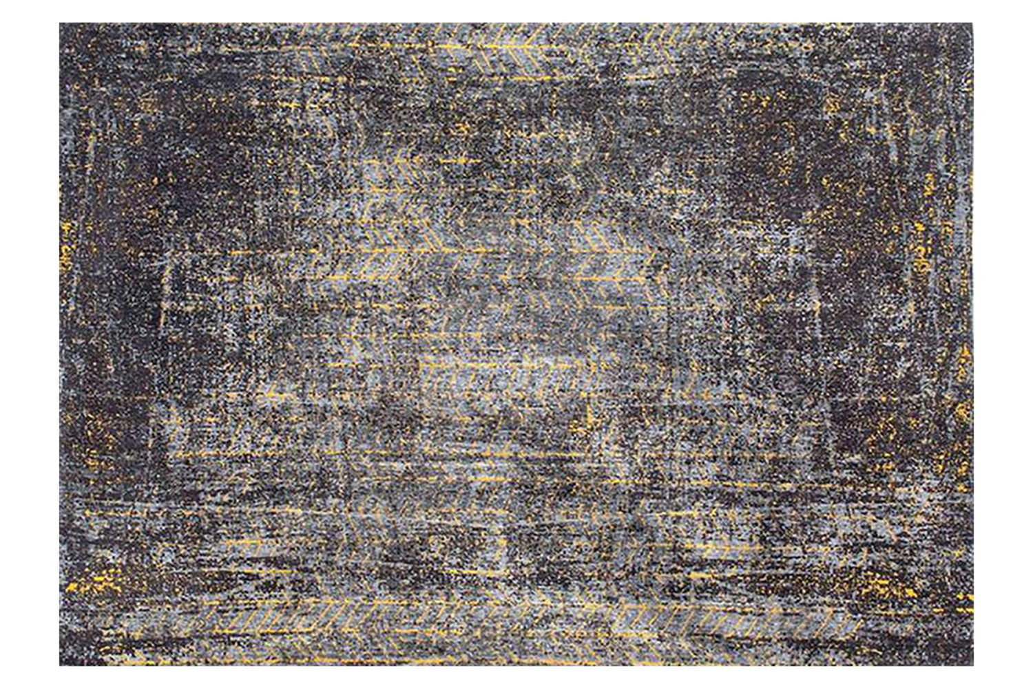 Louis De Poortere | Jacob's Ladder Eco Rug | Broadway Glitter | 80 x 250 cm