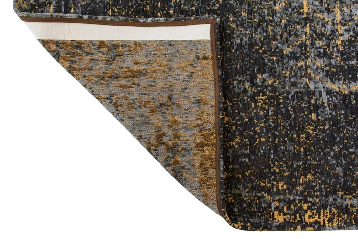Louis De Poortere | Jacob's Ladder Eco Rug | Broadway Glitter | 80 x 250 cm-7
