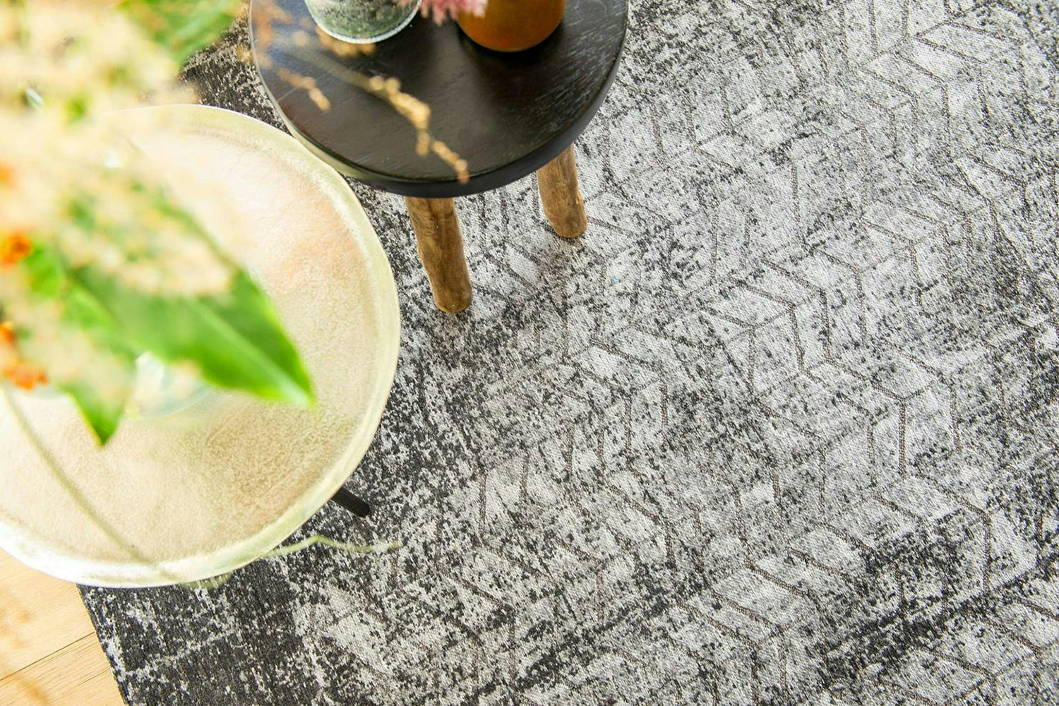 Louis De Poortere | Jacob's Ladder Eco Rug | Harlem Contrast | 200 x 280 cm-4