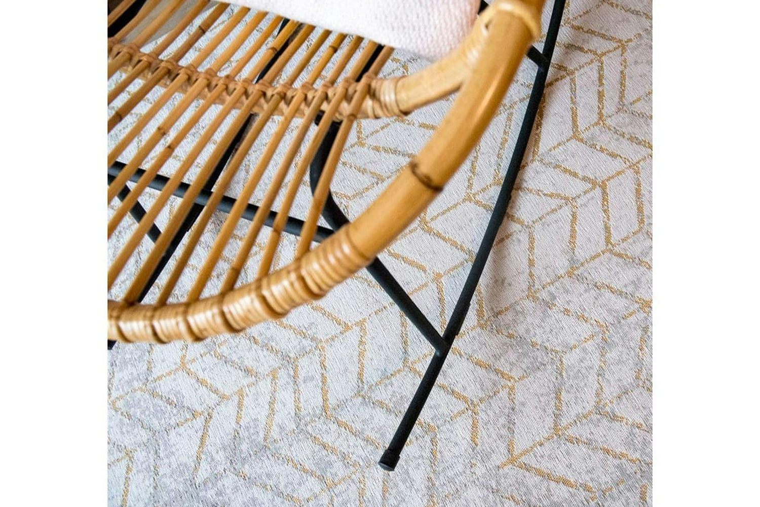 Louis De Poortere | Jacob's Ladder Eco Rug | Beige | 80 x 150 cm-5