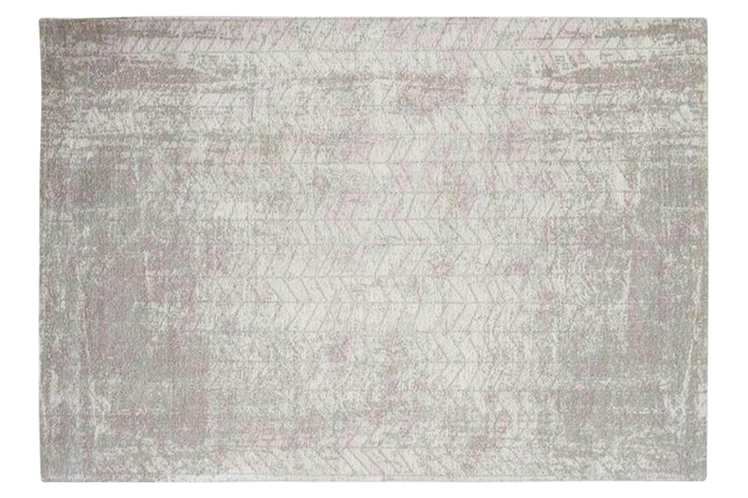 Louis De Poortere | Jacob's Ladder Eco Rug | Grey | 280 x 390 cm