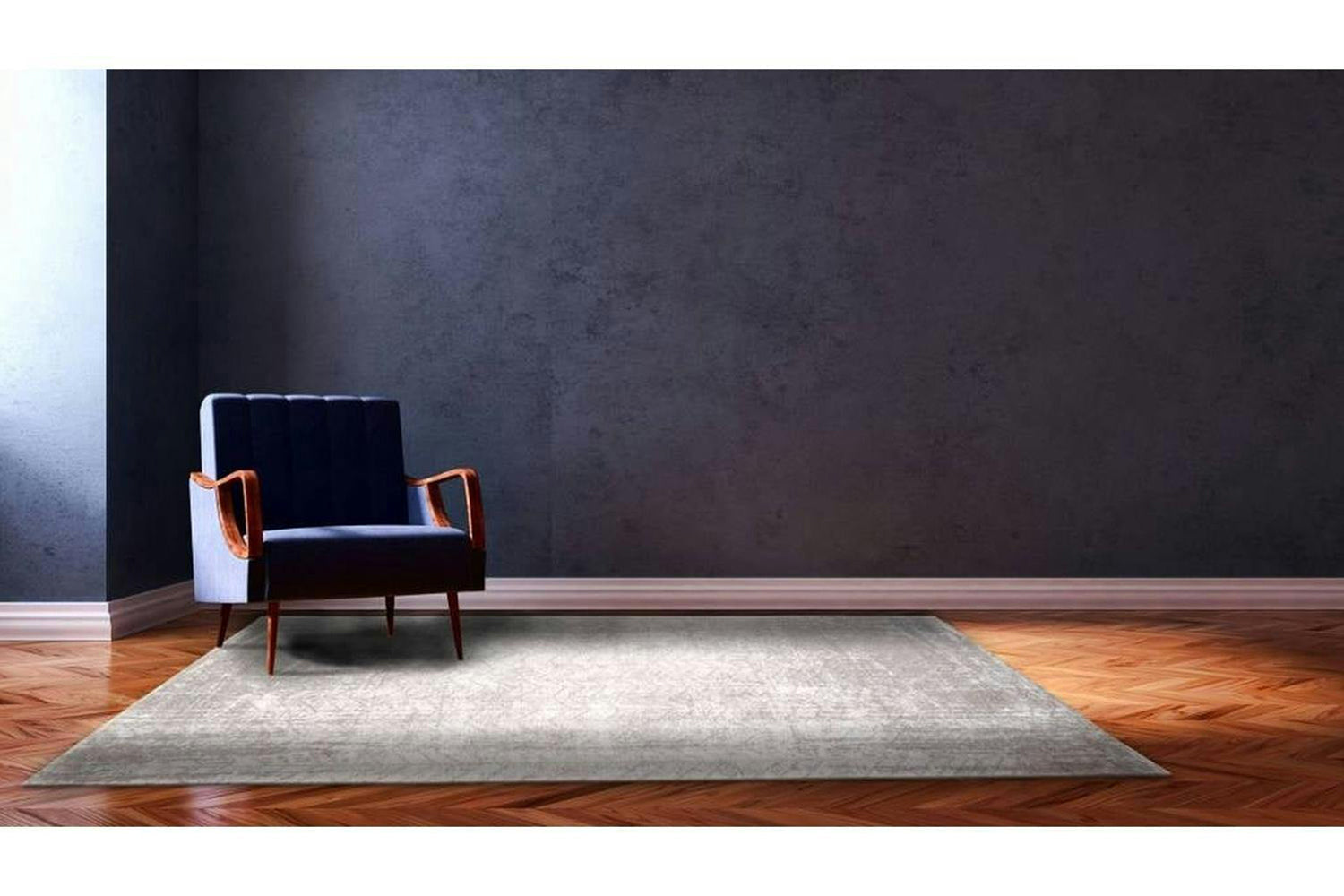 Louis De Poortere | Jacob's Ladder Eco Rug | Grey | 280 x 390 cm-3