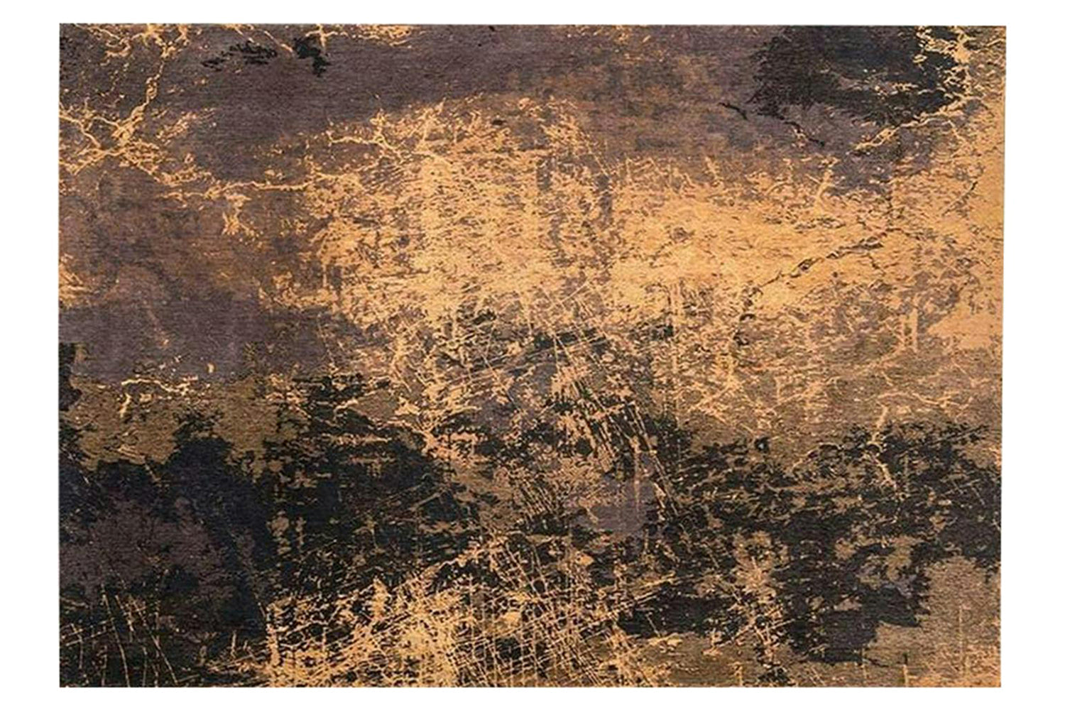 Louis De Poortere | Cracks Eco Rug | Orange | 170 x 240 cm