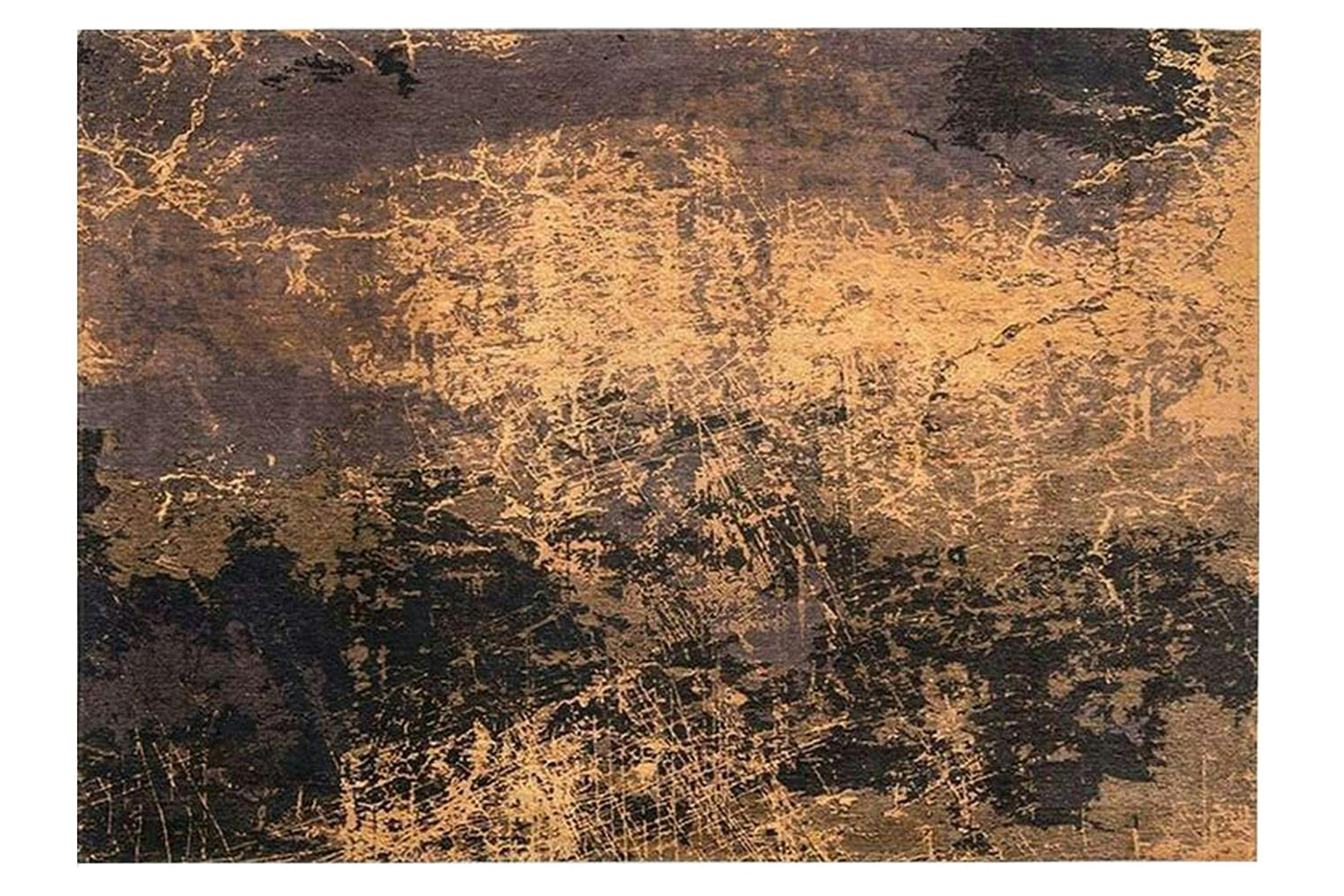 Louis De Poortere | Cracks Eco Rug | Orange | 240 x 340 cm