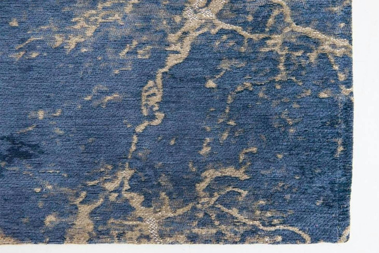 Louis De Poortere | Cracks Eco Rug | Blue | 80 x 150 cm-7