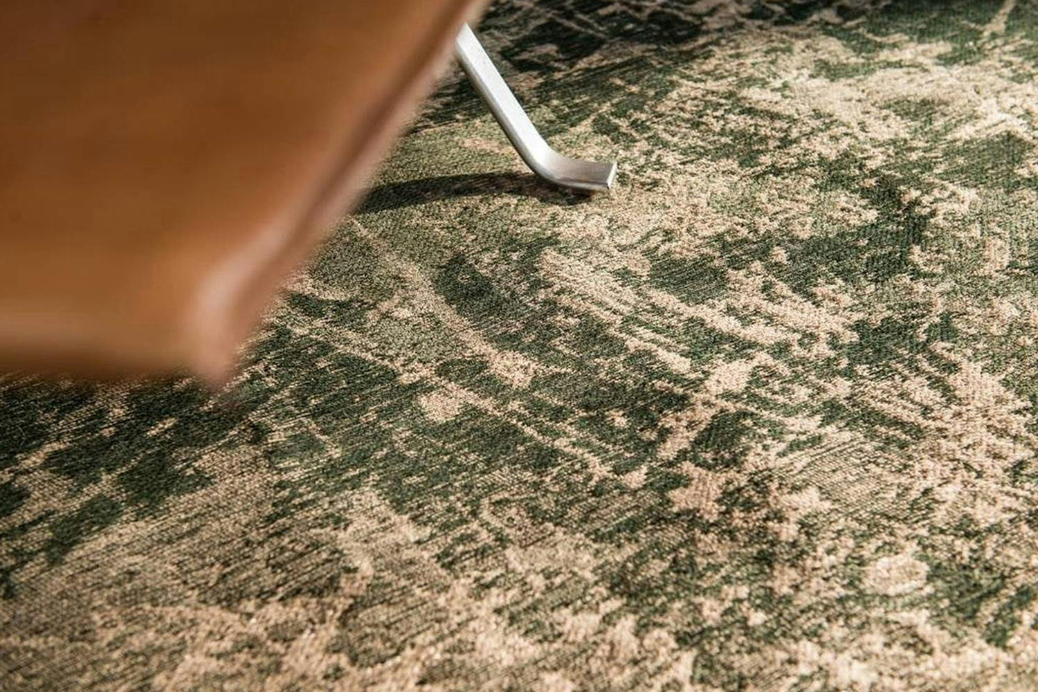 Louis De Poortere | Cracks Eco Rug | Green | 200 x 280 cm-3