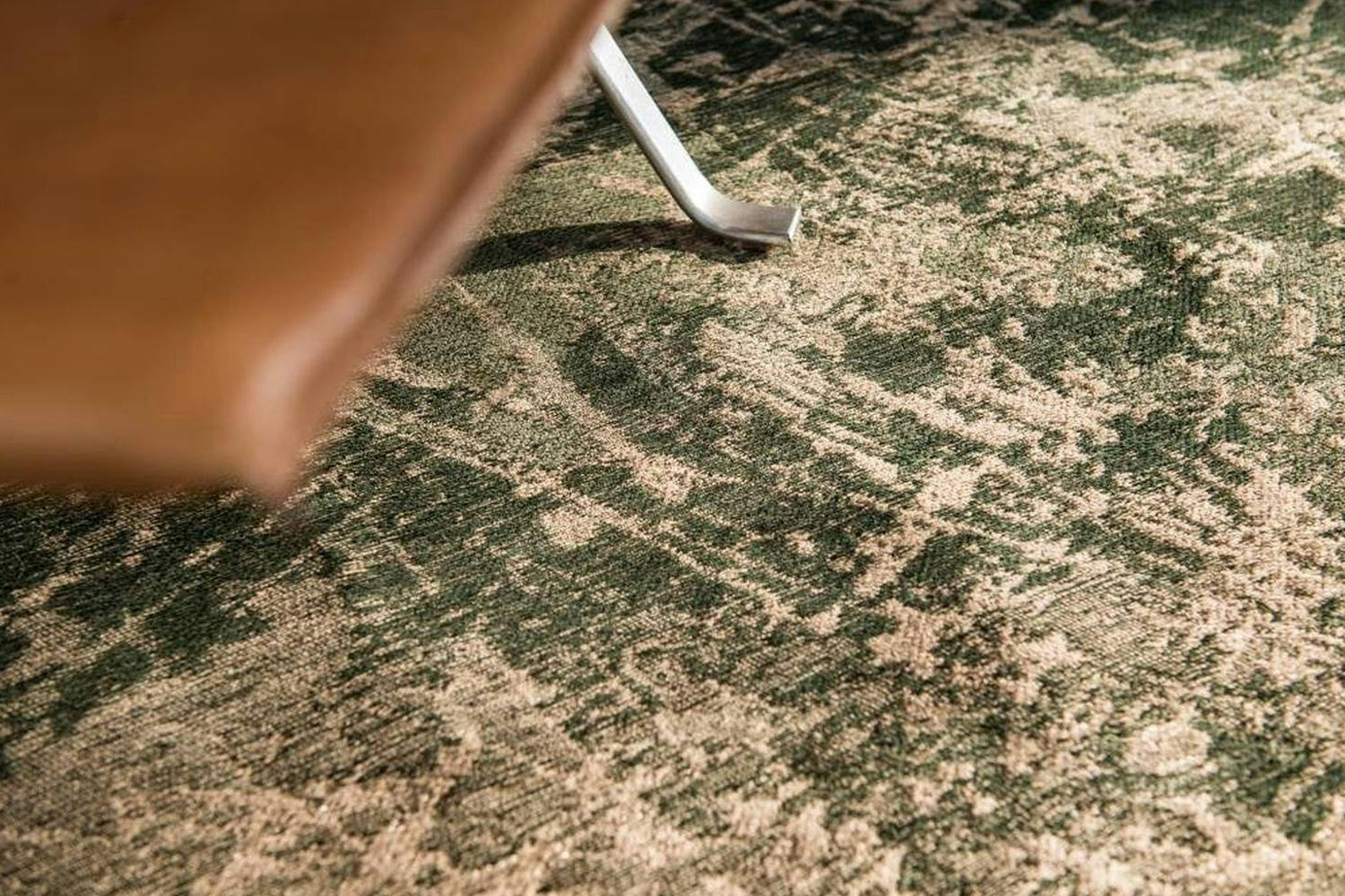 Louis De Poortere | Cracks Eco Rug | Green | 240 x 340 cm-3