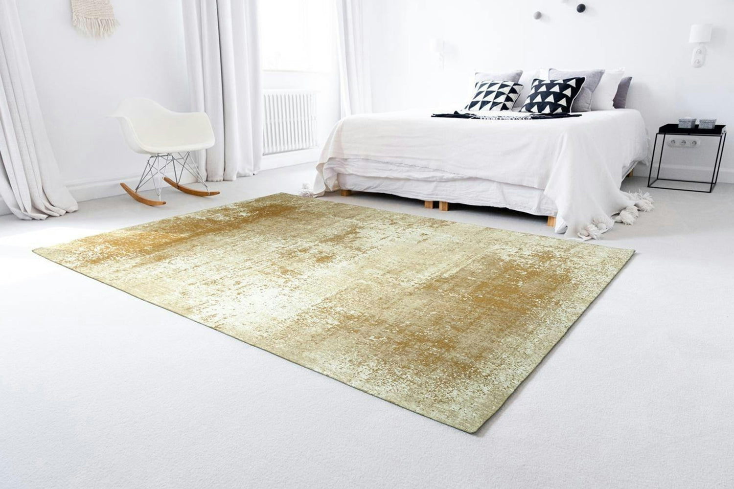 Louis De Poortere | Virgin Land Mercury Eco Rug | Yellow | 200 x 280 cm-3