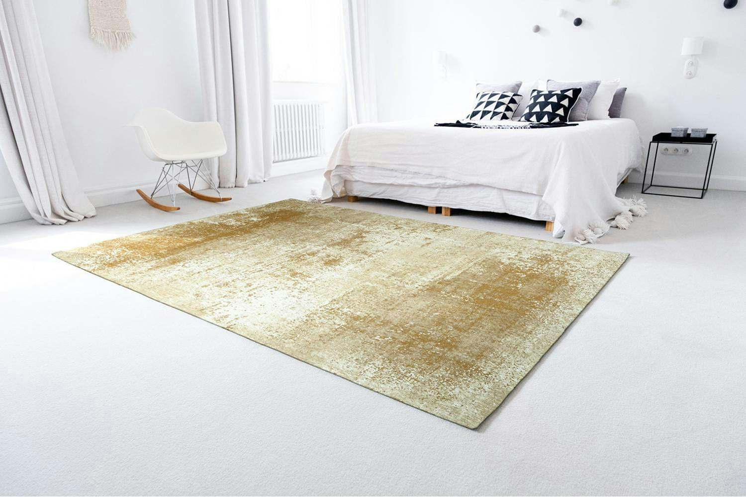 Louis De Poortere | Virgin Land Mercury Eco Rug | Yellow | 240 x 340 cm-3