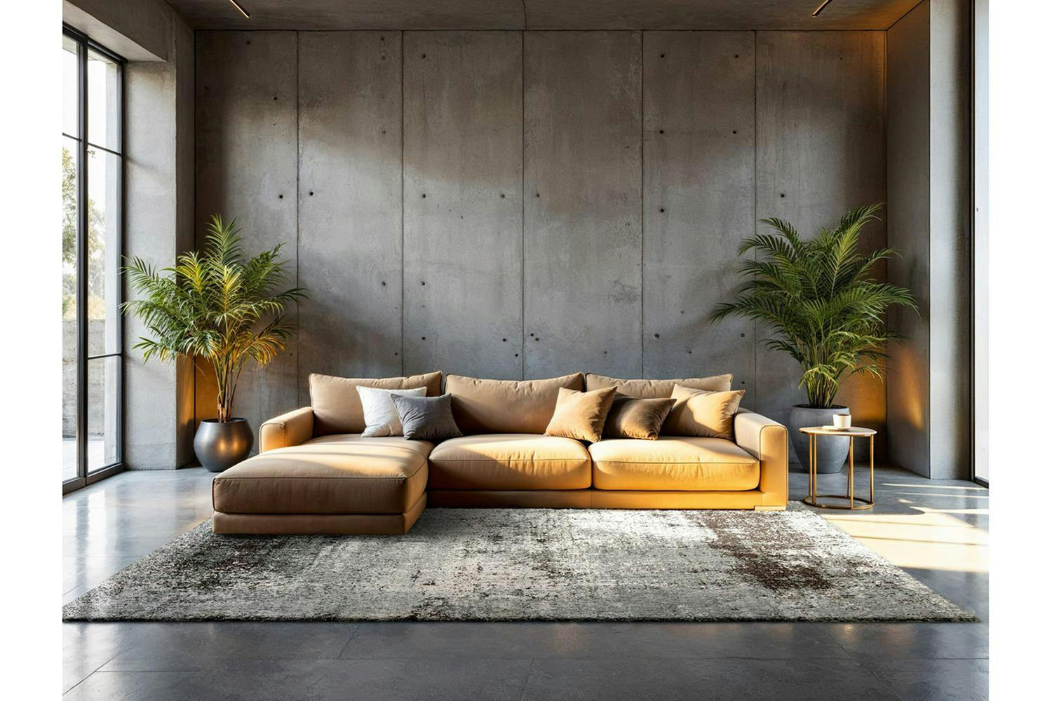 Louis De Poortere | Virgin Land Eco Rug | Grey | 140 x 200 cm-2