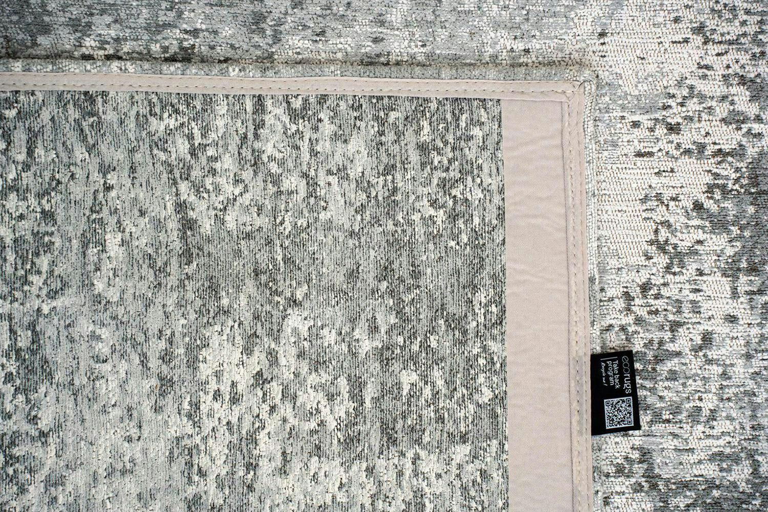 Louis De Poortere | Virgin Land Eco Rug | Grey | 200 x 280 cm-6