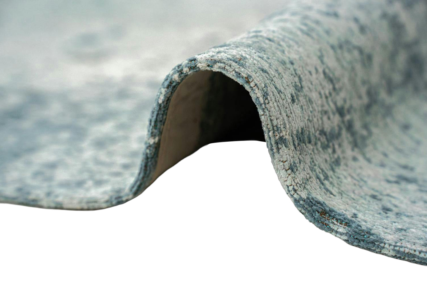 Louis De Poortere | Virgin Land Eco Rug | Blue | 80 x 150 cm-4