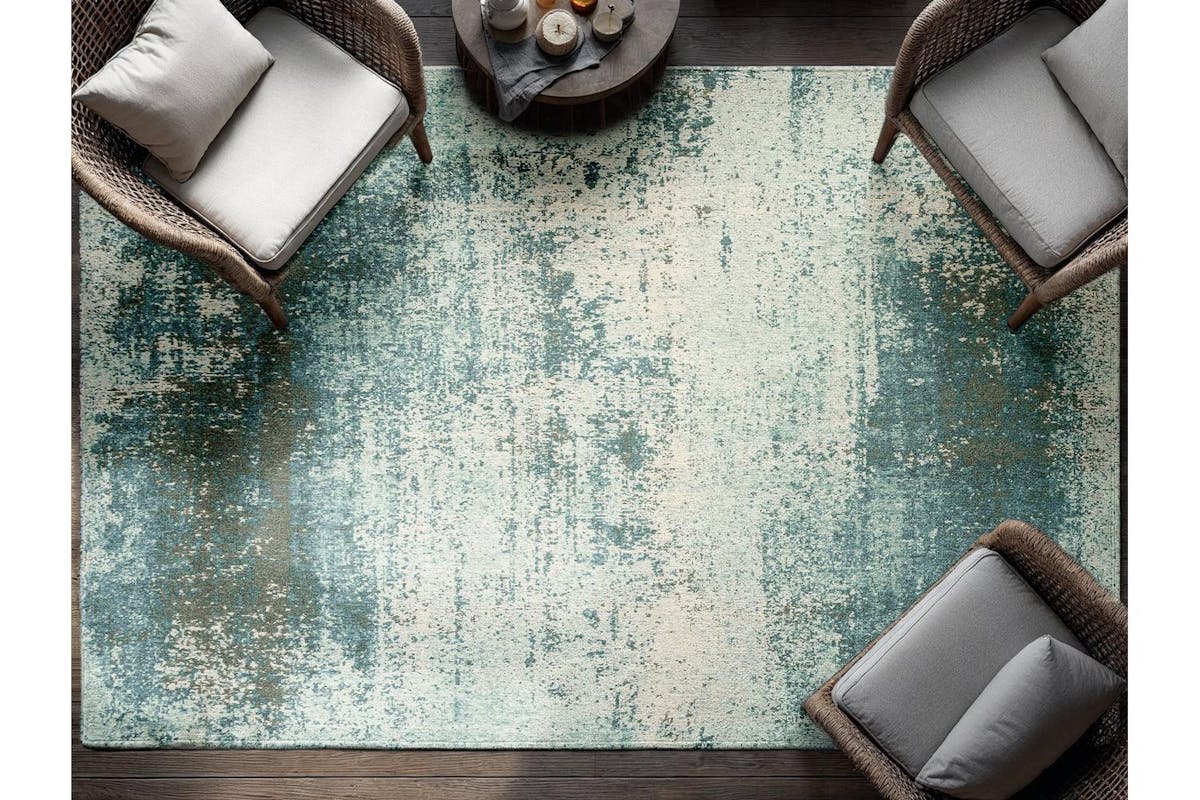 Louis De Poortere | Virgin Land Eco Rug | Blue | 170 x 240 cm-2