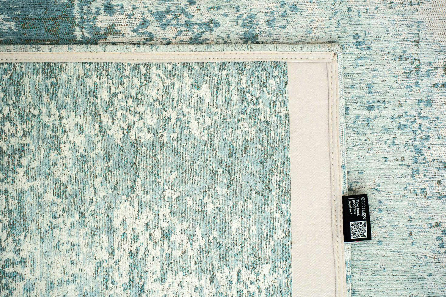 Louis De Poortere | Virgin Land Eco Rug | Blue | 280 x 390 cm-6
