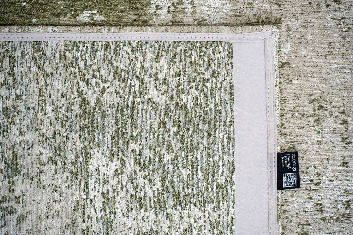 Louis De Poortere | Virgin Land Uranus Eco Rug | Green | 80 x 150 cm-6