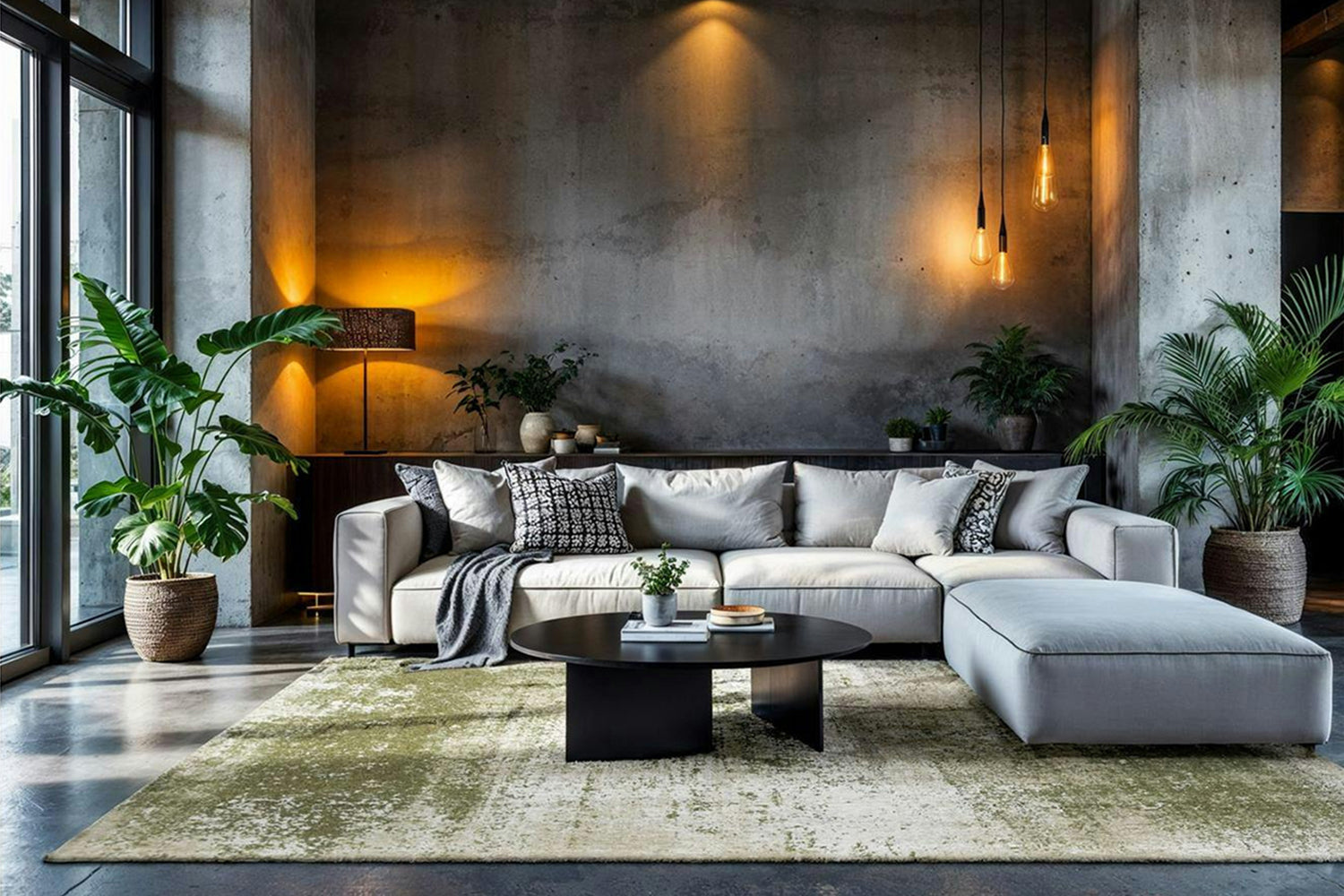 Louis De Poortere | Virgin Land Uranus Eco Rug | Green | 140 x 200 cm-2