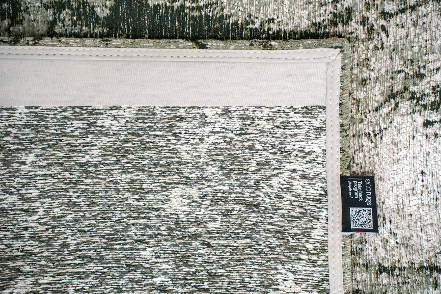 Louis De Poortere | Sol Alpine Eco Rug | Green | 80 x 150 cm-6