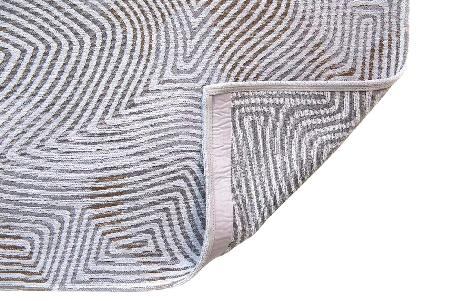 Louis De Poortere | Coral Indoor Eco Rug | Oyster White | 80 x 150 cm-4