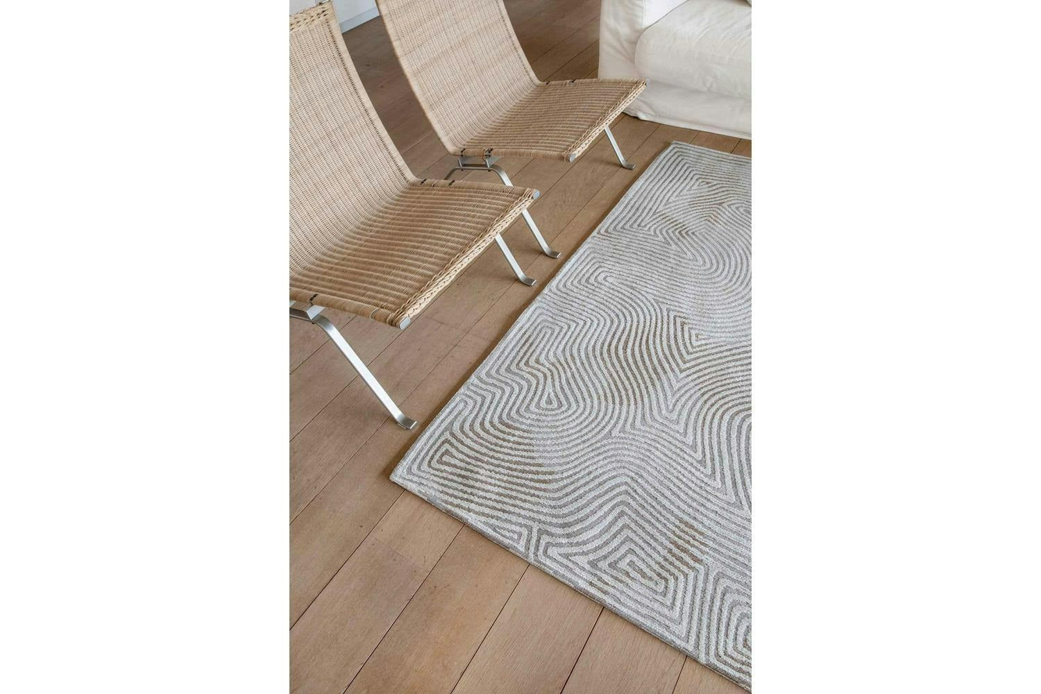 Louis De Poortere | Coral Indoor Eco Rug | Oyster White | 280 x 390 cm-2