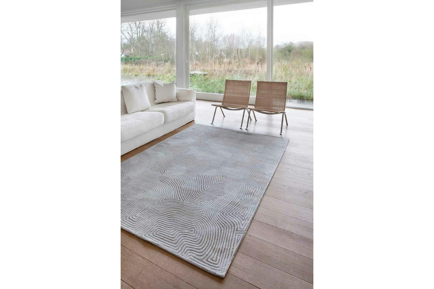 Louis De Poortere | Coral Indoor Eco Rug | Oyster White | 280 x 390 cm-3