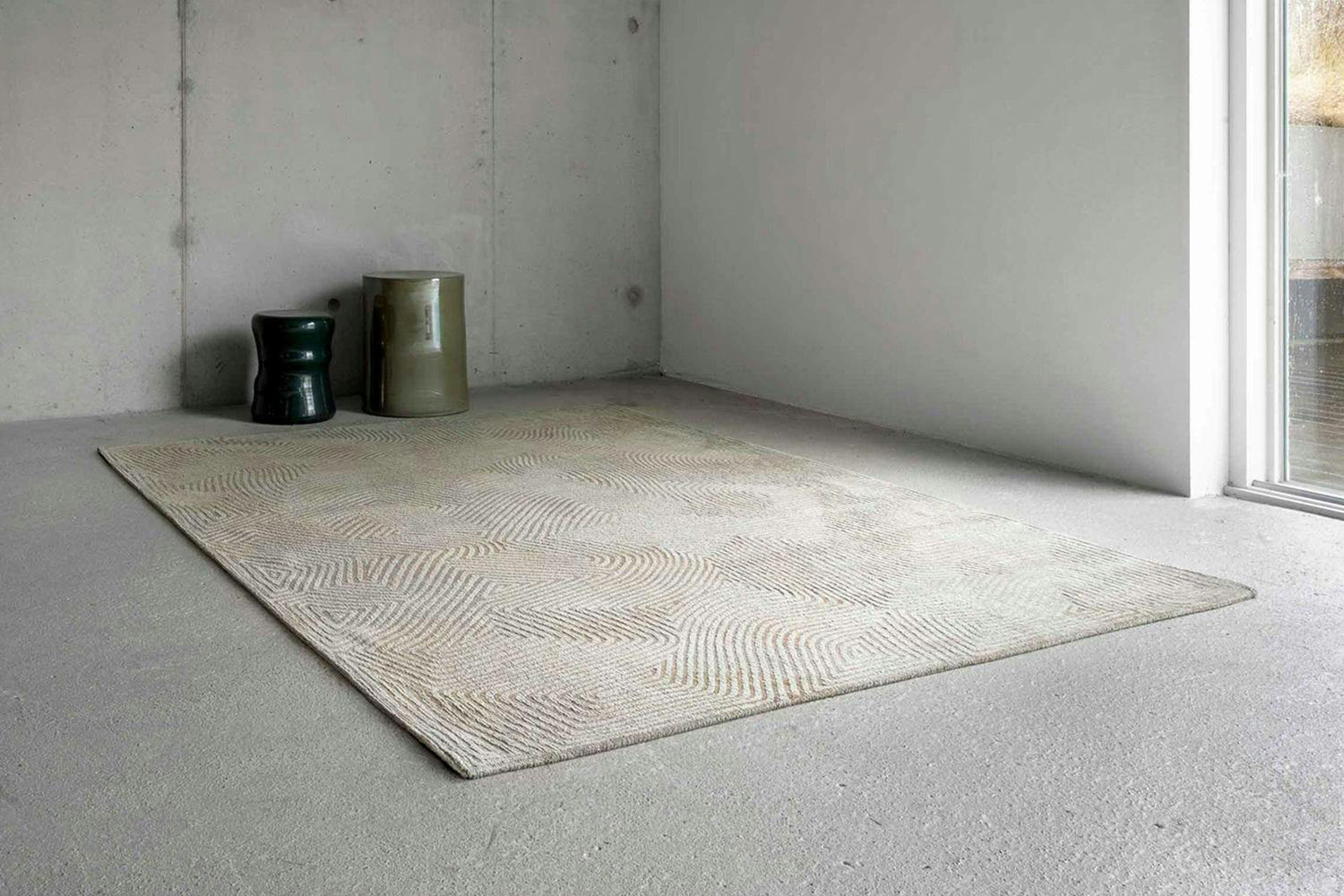 Louis De Poortere | Coral Indoor Eco Rug | Beige | 240 x 340 cm-2