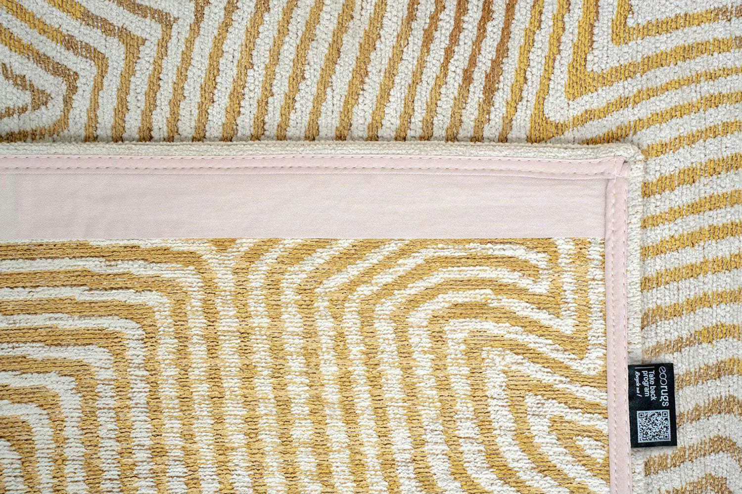 Louis De Poortere | Coral Indoor Eco Rug | Yellow | 80 x 150 cm-7