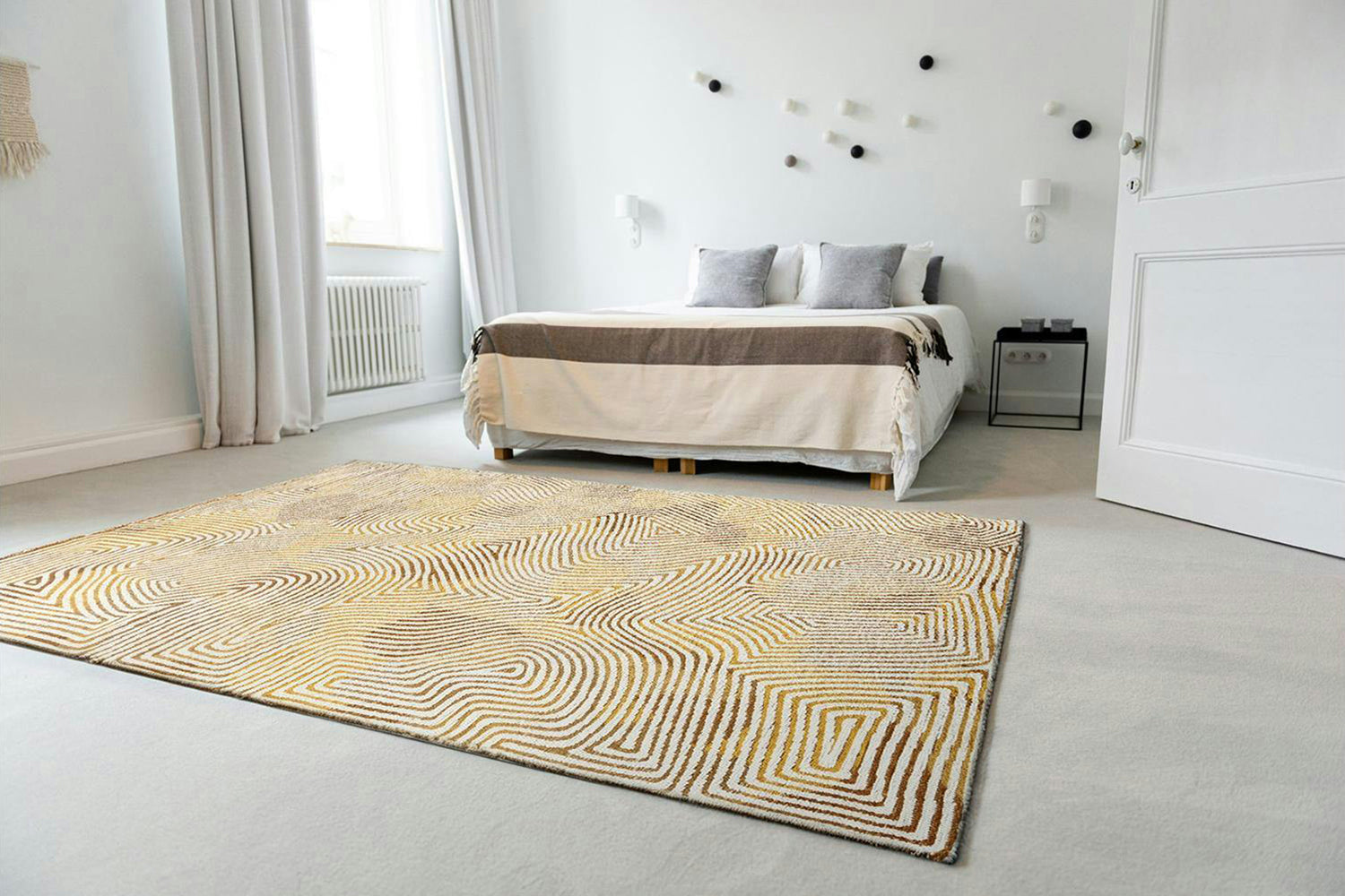 Louis De Poortere | Coral Indoor Eco Rug | Yellow | 240 x 340 cm-3