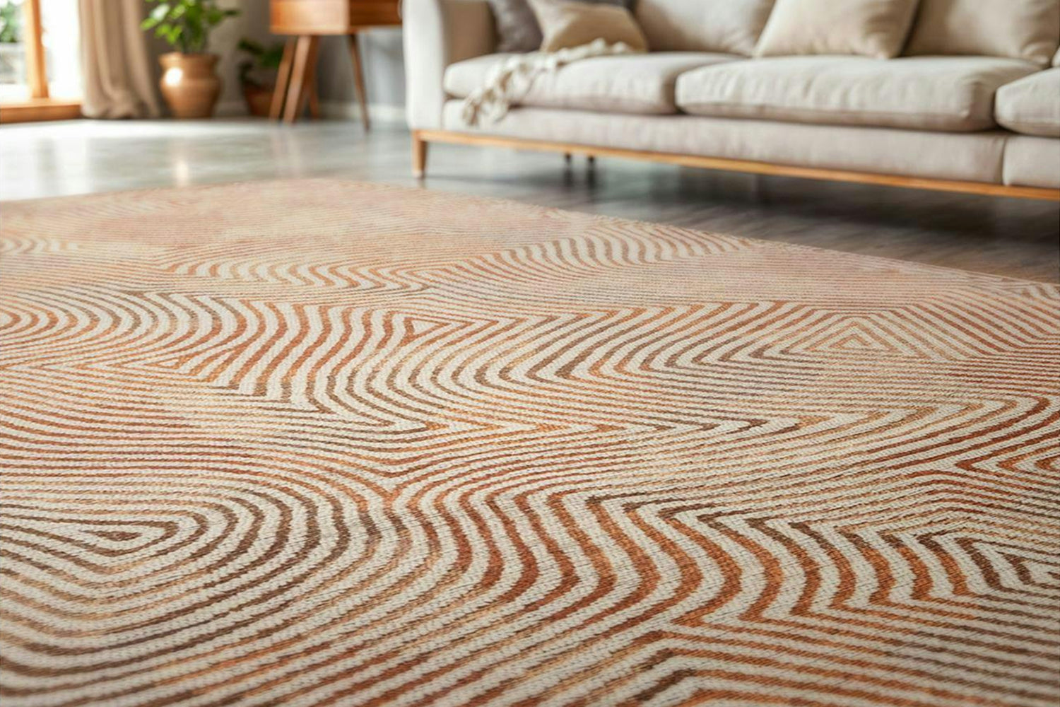 Louis De Poortere | Coral Indoor Eco Rug | Red | 80 x 150 cm-3