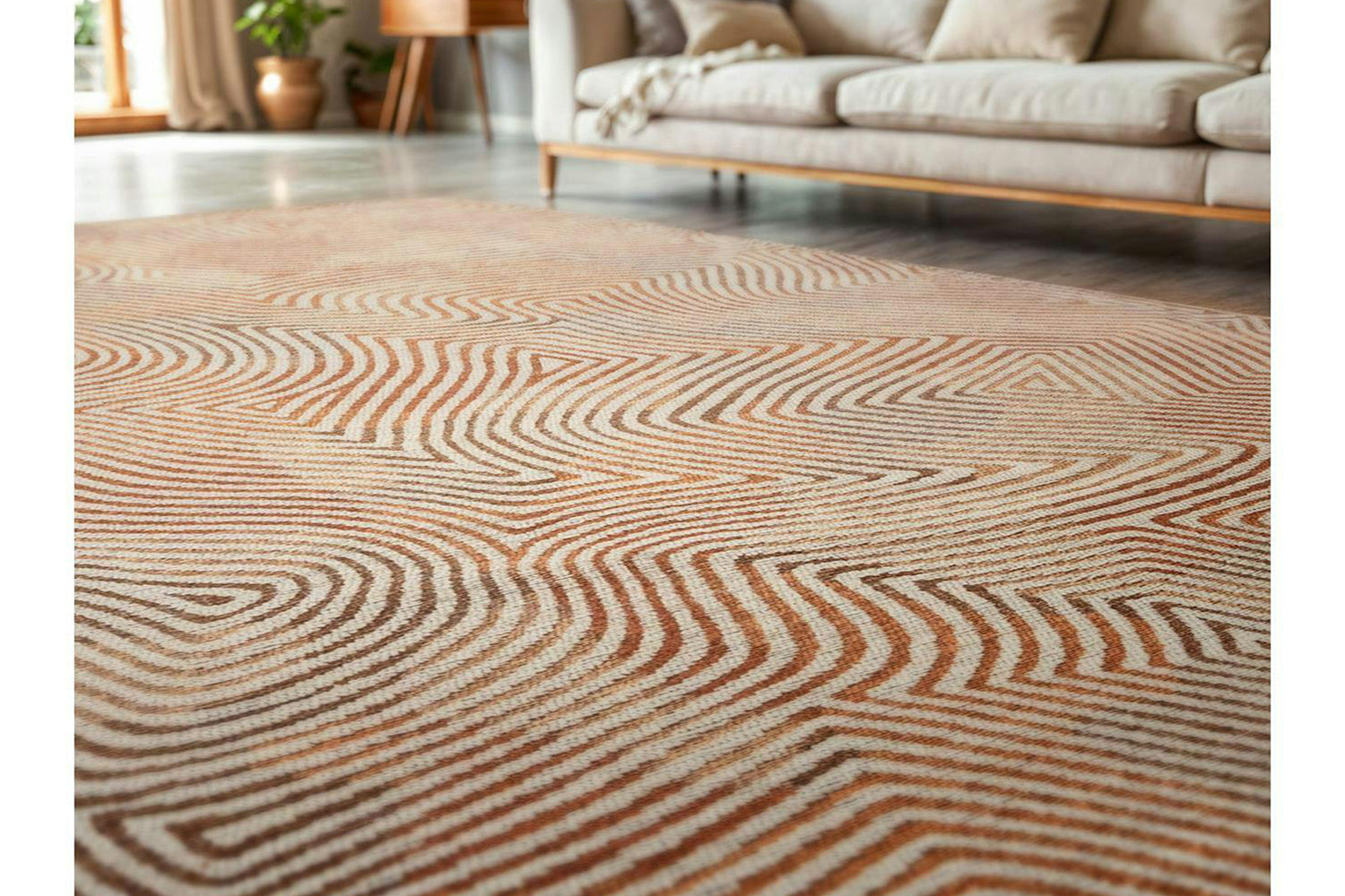 Louis De Poortere | Coral Indoor Eco Rug | Red | 170 x 240 cm-3