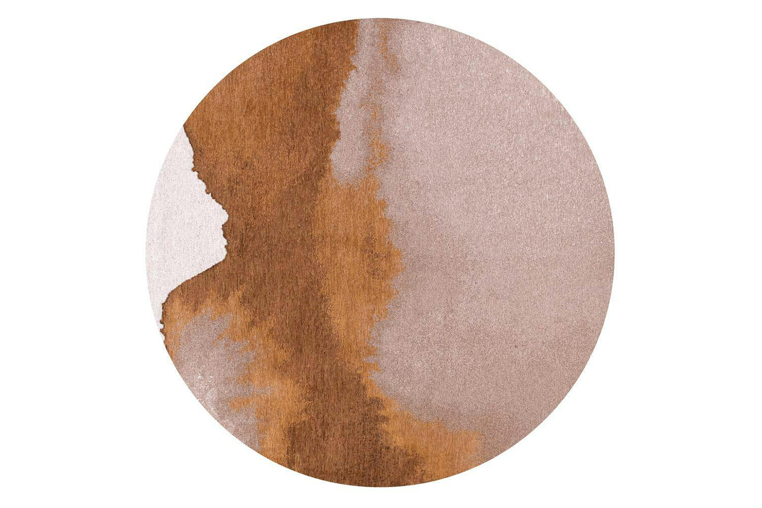 Louis De Poortere | Lagoon Eco Round Rug | Chestnut | 240 x 240 cm